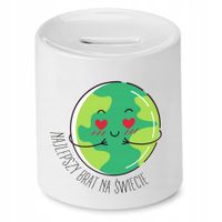 Skarbonka Dla Brata Najlepszy Na Świecie Prezent Z Nadrukiem Ze Zdjęciem