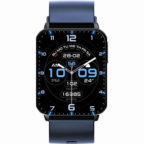 smartwatch gravity granatowo czarny 2 paski gt17-9 na Arena.pl
