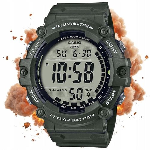 ZEGAREK MESKI CASIO GSHOCKI ELEKTRONICZNY SPORTOWY WOJSKOWY TAKTYCZNY PRACY na Arena.pl