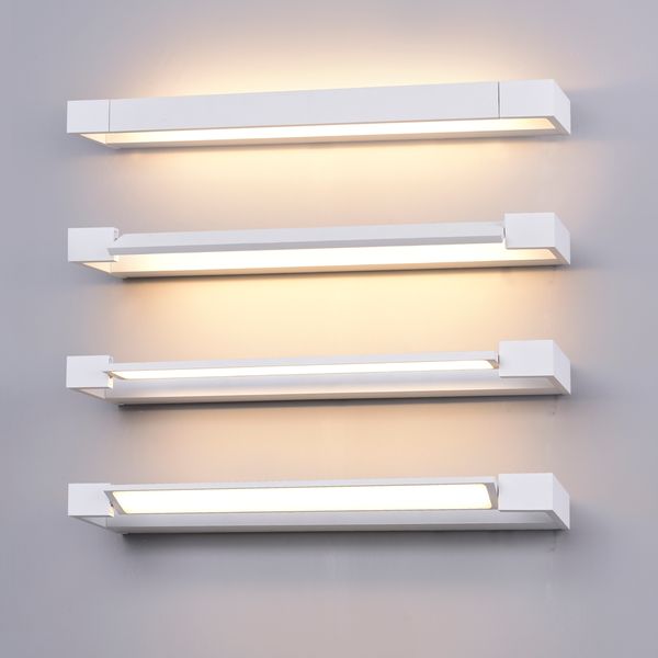 Biały kinkiet minimalistyczny Dali LED 36W do łazienki zdjęcie 2