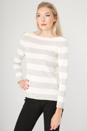 Fontana 2.0 sweter damski biały L na Arena.pl