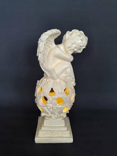 SOLARNY ANIOŁ LED ANIOŁEK 26CM SOLARNA OGRODU na Arena.pl