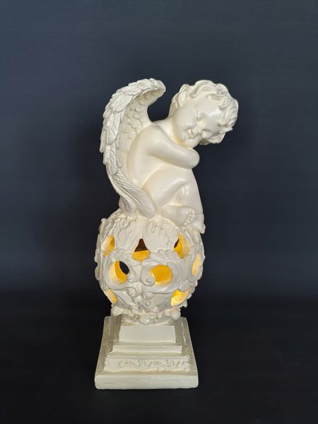 SOLARNY ANIOŁ LED ANIOŁEK 26CM SOLARNA OGRODU zdjęcie 6