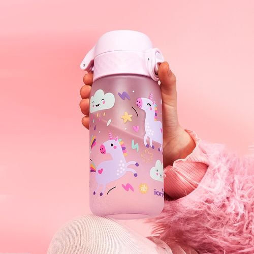 BUTELKA BIDON NA WODĘ DO SZKOŁY PRZEDSZKOLA UNICORN JEDNOROŻEC ION8 350ML na Arena.pl