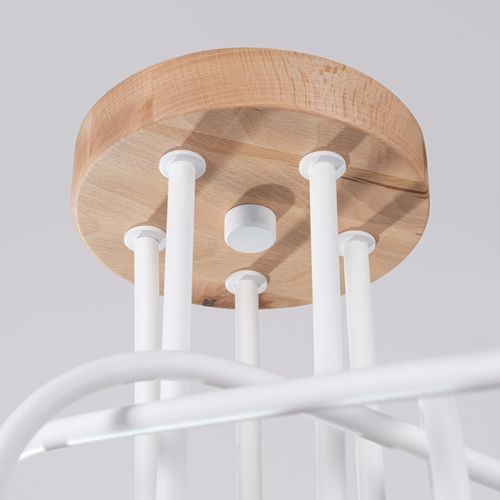 Żyrandol EMBER 5 biały na Arena.pl