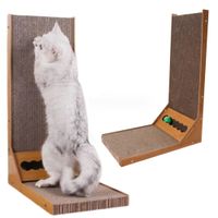 Narożny pionowy drapak dla kota słupek do drapania zestaw z piłką trwały