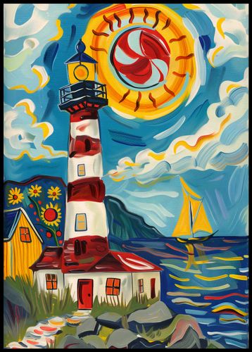 Plakat 67,5x95cm Żywa Przystań na Arena.pl