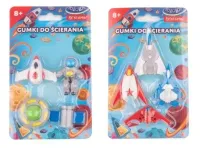 Gumki Do Ścierania 6Szt Samoloty