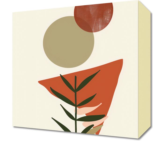 Obraz 30x30cm Organiczne Włókna zdjęcie 1