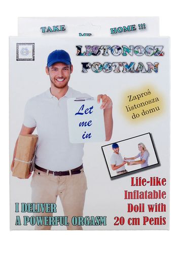 lalka  listonosz   postman male doll na Arena.pl