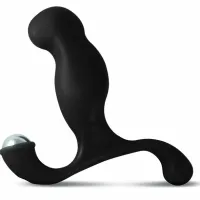 nexus excel black masażer punktu g dla mężczyzn, stalowa kulka, 11 cm