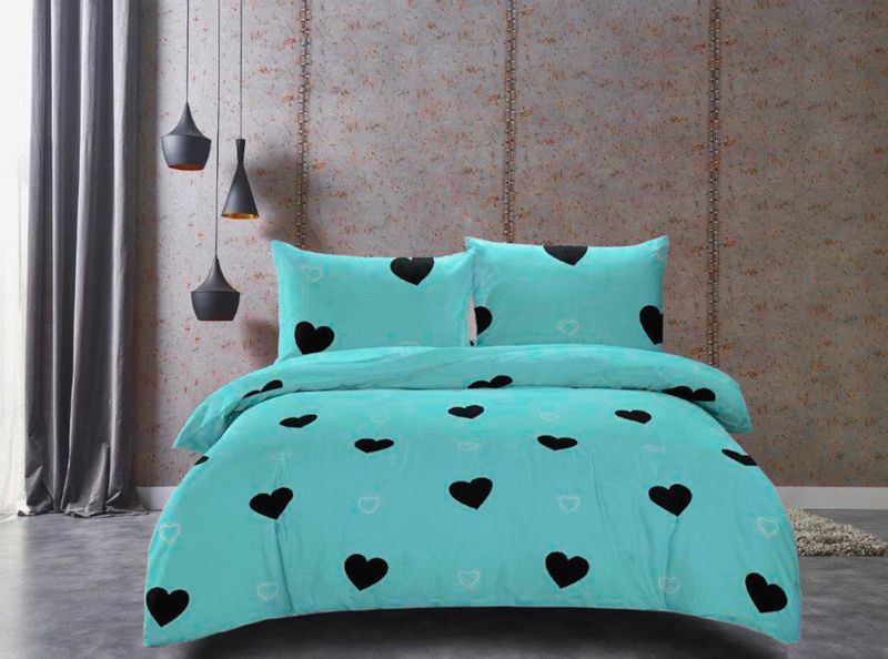 Pościel Satynowa 160X200 Serca 20186 zdjęcie 3