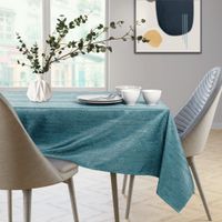 Obrus Plamoodporny VESTA 160x450 Owal Morski AmeliaHome