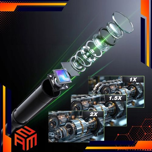 Kamera Endoskopowa Inspekcyjna 1080p 5m Bezprzewodowa Przemysłowa Zestaw na Arena.pl