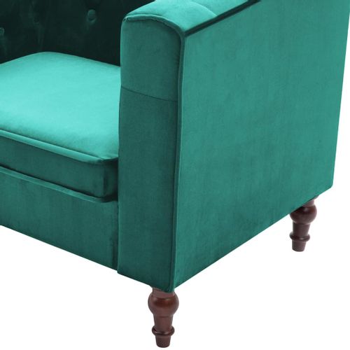 Fotel, zielony, aksamit na Arena.pl