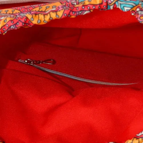 Torebka z Kominem ze wzorem Pomarańczowych Mandali na Arena.pl