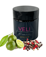 Świeca do masażu Limonka z czerwonym pieprzem