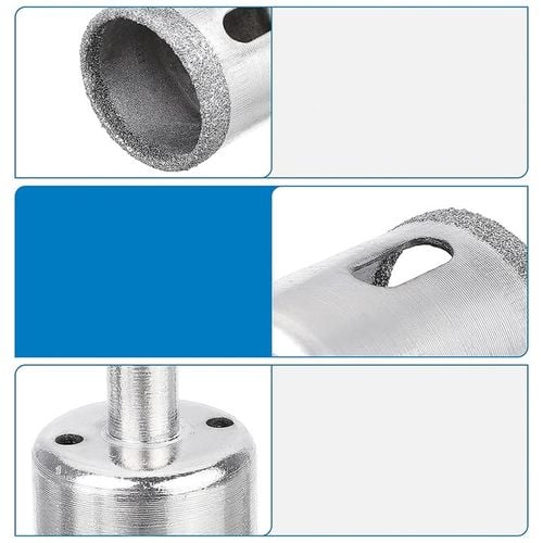 WIERTŁO OTWORNICE DIAMENTOWE DO GRESU PŁYTEK SZKŁA PROFI 6-68MM KORONKI na Arena.pl