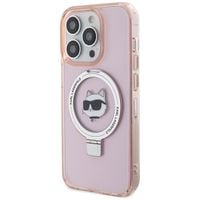 karl lagerfeld klhmp15lhmrschp iphone 15 pro 6.1 różowy/pink hardcase