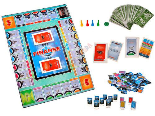 Gra planszowa FINANSE forma monopolu GR0183 na Arena.pl