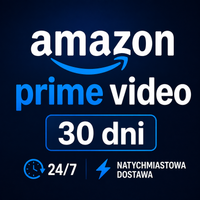 Amazon Prime Video Premium 1 Miesiąc | Konto Premium | 4K UHD | Natychmiast