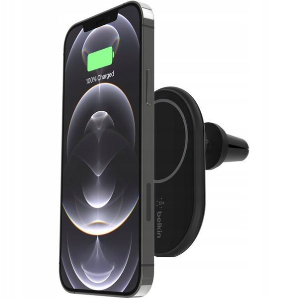 Belkin - Uchwyt samochodowy do MagSafe z Qi - Vent zdjęcie 4