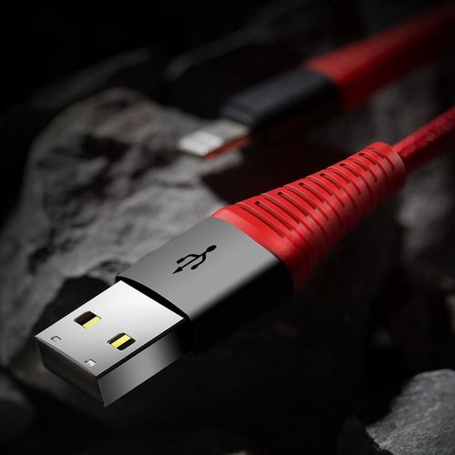 ROCK LIGHTNING CABLE 200CM RED na Arena.pl