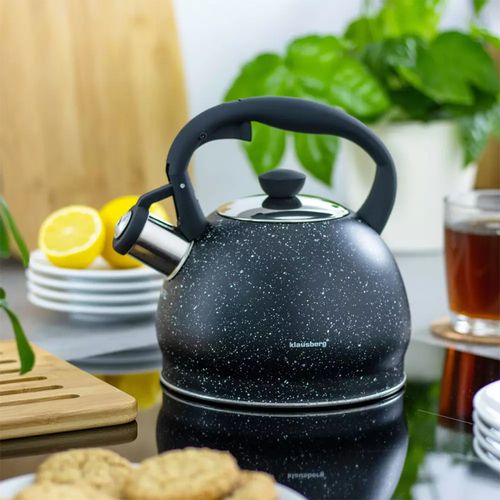 czajnik z gwizdkiem 2l klausberg kb-7320 marble na Arena.pl