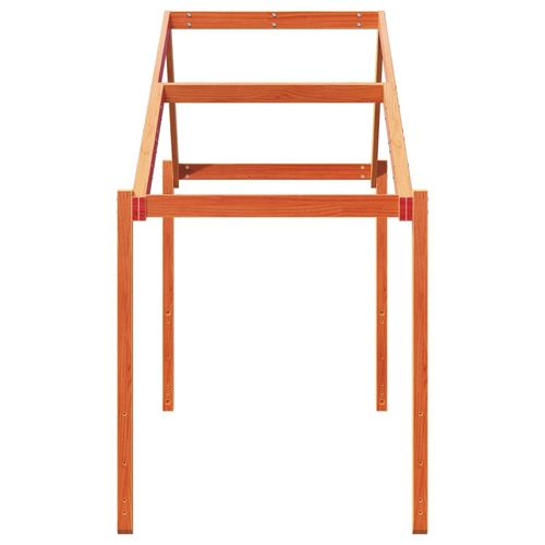 Daszek do łóżka dziecięcego, woskowy brąz, 203x95,5x142 cm na Arena.pl