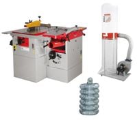 Urządzenie wielofunkcyjne wieloczynnościówka odciąg trocin piła strugarka