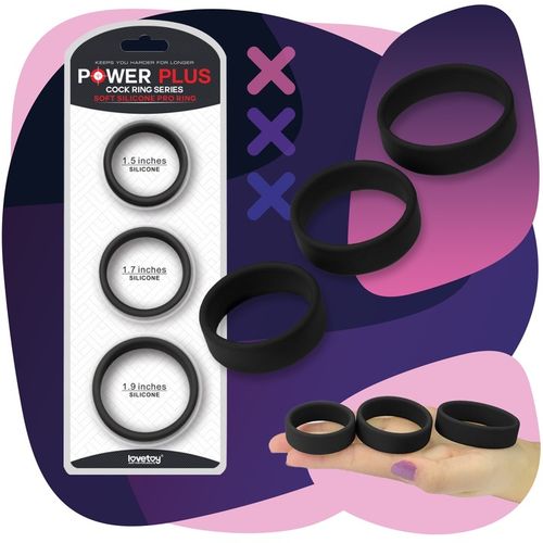 sex PIERŚCIENIE EREKCYJNE ZESTAW XXL ringi na powiększenie penisa i JĄDRA na Arena.pl