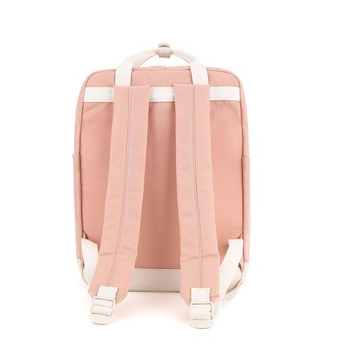 duży, miejski plecak damski w jasnoróżowym kolorze - himawari na Arena.pl