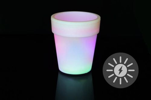 Oświetlenie słoneczne - doniczka z kolorem - 19 x 17 cm na Arena.pl