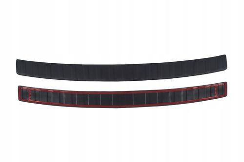 AUDI A4 B9 AVANT 2016-2020 Listwa Nakładka na Zderzak Tylni Czarna ABS na Arena.pl