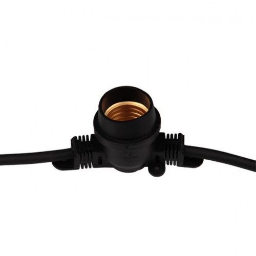 GIRLANDA BALKONOWA 20M 20 GNIAZD E27 LAMPKI OGRODOWE na Arena.pl