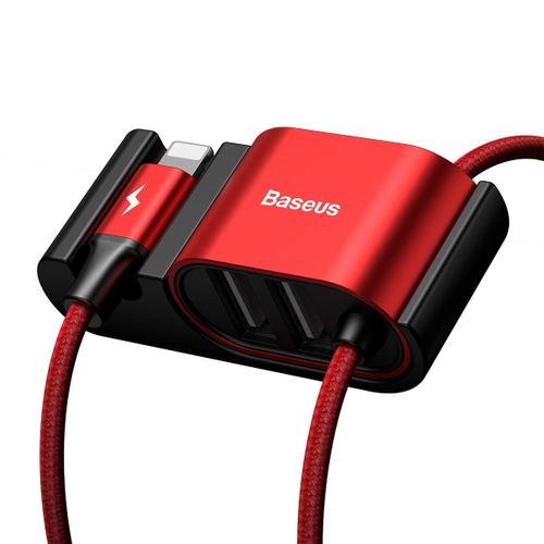 HUB ładowania z kablem Lightning Baseus (czerwony) na Arena.pl