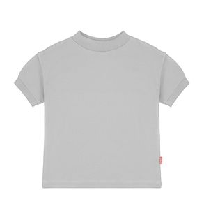 T-shirt  z krótkim rękawem Grey Basic 128/134