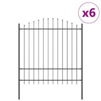 Ogrodzenie Ogrodowe Szary 1020 x 175 cm