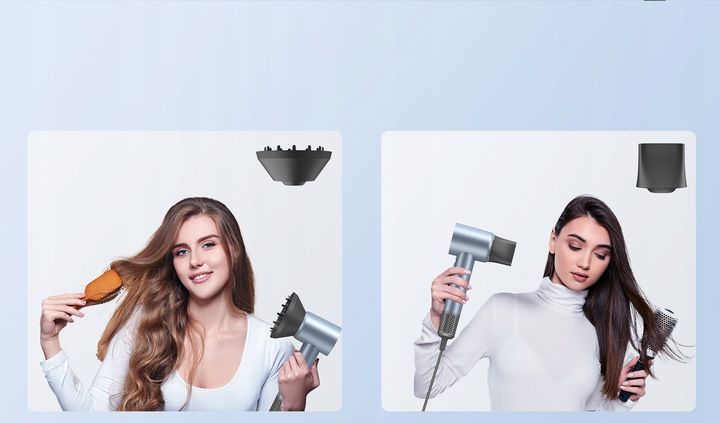 SUSZARKA DO WŁOSÓW JONIZUJĄCA MOCNA 1600W 59DB JIGOO H300 NIEBIESKI zdjęcie 15