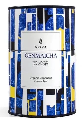 Herbata Zielona Genmaicha JapoŃska Z PraŻonym RyŻem BIO 60 g - Moya Matcha na Arena.pl