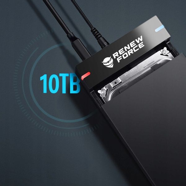 Obudowa Dysku 3.5' Kieszeń SATA I II III HDD USB 3.0 Super Speed do 5Gb/s zdjęcie 8