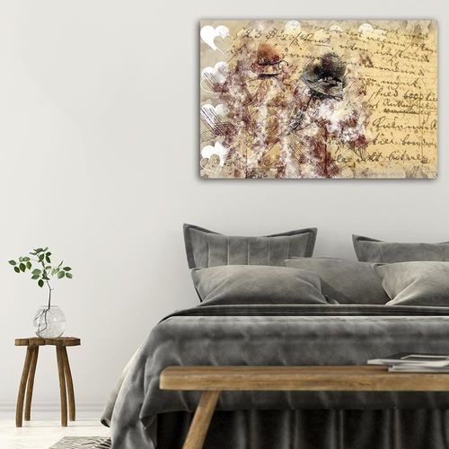 Deco Panel, Kobiety w kapeluszach abstrakcja 120x80 na Arena.pl