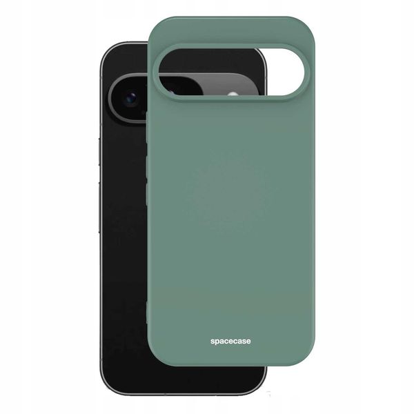 Spacecase Silicone Case Google Pixel 9/9 Pro Dark Green zdjęcie 3