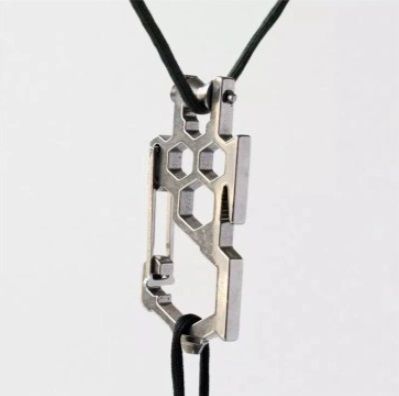 Multitool karabińczyk Stalowy EDC SURVIVAL brelok na Arena.pl