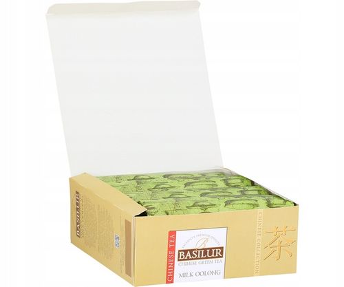 Basilur MILK OOLONG herbata zielona MLECZNA ekspresowa CHIŃSKA - 100x1,5 g na Arena.pl
