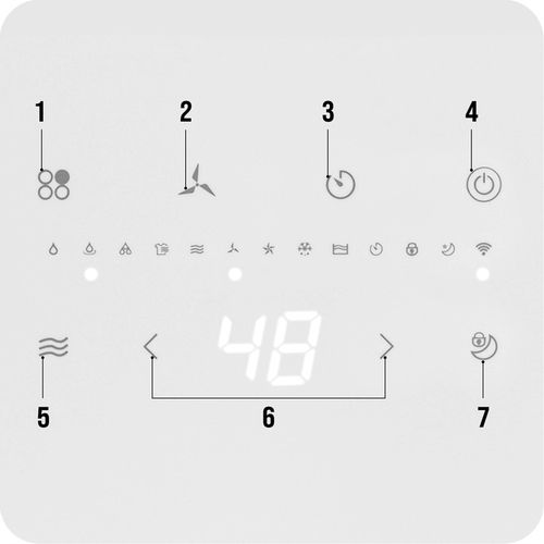 OSUSZACZ POWIETRZA 12L/24H POCHŁANIACZ WILGOCI + TIMER WIFI na Arena.pl