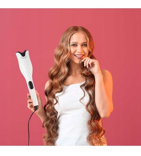 LOKÓWKA DO WŁOSÓW AUTOMATYCZNA SPIN CURL CERAMICZNA FALE WYŚWIETLACZ LCD na Arena.pl