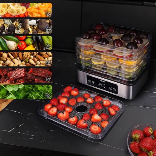 Suszarka do grzybów owoców ATEST PZH stalowe sita HEVA duża aż na Arena.pl