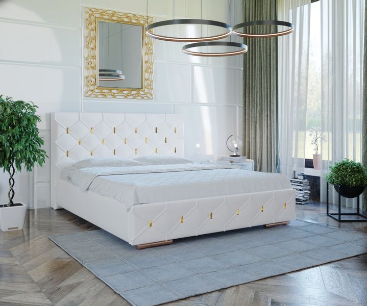 Łóżko podwójne tapicerowane MILLENIUM140x200 Sypialniane Tapicerowane zdjęcie 1