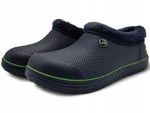 KALOSZE Zimowe MĘSKIE MOCNO Ocieplane Chodaki ŚNIEGOWCE PIANKOWE P3 na Arena.pl